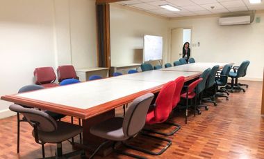 41sqm For Rent Training Room Makati City Board Conference Corporate Function Meeting Room Kickoff Commercial Office Space for Rent Lease Don Chino Pas