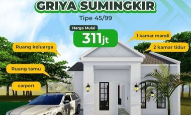 Rumah murah lokasi strategis di cilacap jawa tengah skema syariah