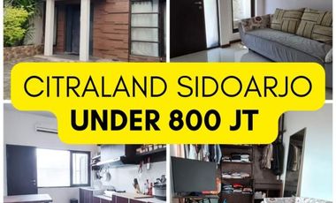 Rumah Citra Garden Citraland Sidoarjo Dk TOL Pondok Jati SHM