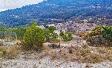 TERRENO EN LA ESTANZUELA MINERAL DEL CHICO CERCA DE LA PRESA DEL CEDRAL