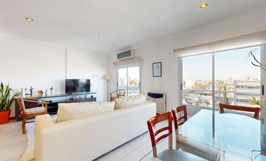 Departamento de dos dormitorios con terraza privada en venta
