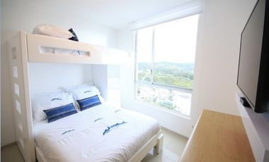 Departamento en venta, sector Tonsupa, Edificio Diamond Beach