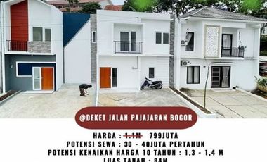 Rumah mewah 2 Lantai Termurah di Pusat Kota Bogor