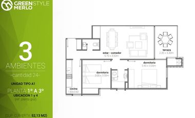 Departamento en venta en Merlo Sur