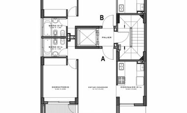 DEPTO 2 AMB MAS COCHERA