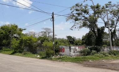 Terreno en venta Cabeza de Manzana Col. Valente Díaz, Veracruz, Ver.