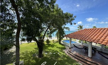 VENDO CASA DE PLAYA FRENTE AL MAR, RIO HATO (2)