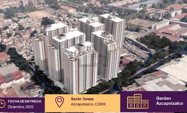 Departamento en venta en Col Santo Tomas, Alcaldia Azcapotzalco, Ciudad de Mexico.