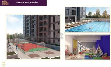 Departamento en venta en Col Santo Tomas, Alcaldia Azcapotzalco, Ciudad de Mexico.