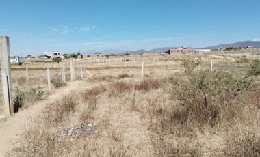 SE VENDE TERRENO EN VILLA DE ZAACHILA