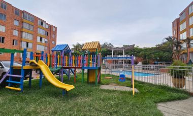 apartamento en arriendo en la hacienda. Cod A9191002