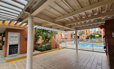 apartamento en arriendo en la hacienda. Cod A9191002