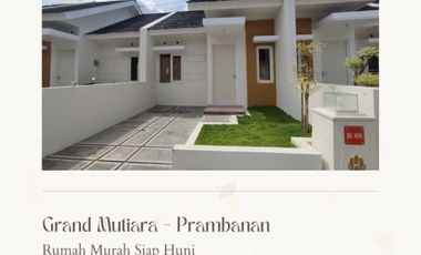 DIJUAL RUMAH MURAH JOGJA DI UTARA PRAMBANAN 350 JUTA, FREE PAJAK