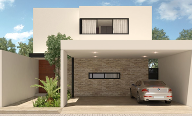 Casa de 3 recámaras en preventa en Temozón Norte