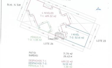 Edificio comercial en venta en Col. El Mirador, Puebla.