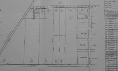 Fracción rural en zona urbana