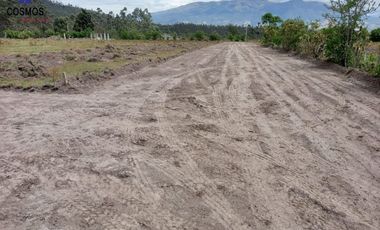 Venta de lotes en Otavalo sector Quichinche, Lotización El Porvenir