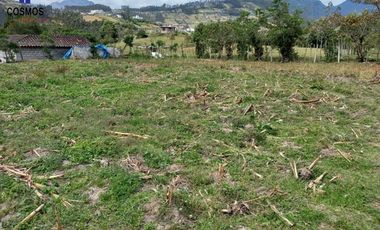 Venta de lotes en Otavalo sector Quichinche, Lotización El Porvenir