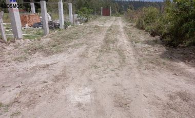 Venta de lotes en Otavalo sector Quichinche, Lotización El Porvenir