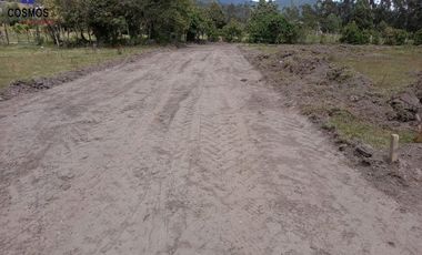 Venta de lotes en Otavalo sector Quichinche, Lotización El Porvenir