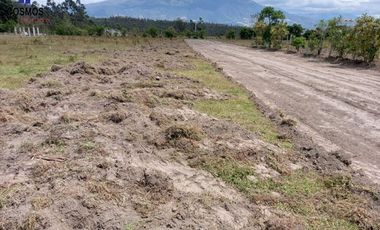 Venta de lotes en Otavalo sector Quichinche, Lotización El Porvenir