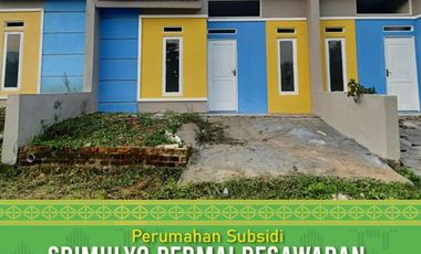 rumah subsidi di jalan Ganjaran pesawaran