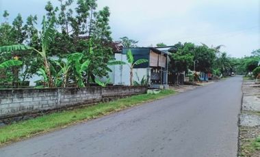 Jual Tanah Cocok Buka Usaha, Gudang Tepi Jl Raya Kerjo Sragen