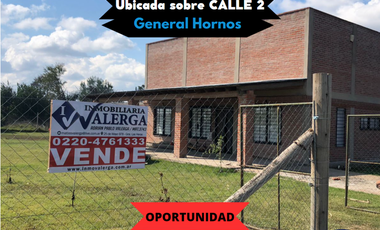 Vivienda de 2 plantas en venta, ubicada en General Hornos.