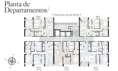 Departamentos en PREVENTA en zona Valle Poniente