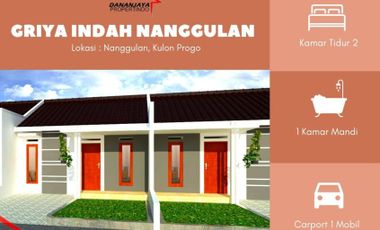 Rumah Nyaman Minimalis Area Nanggulan Kulonprogo