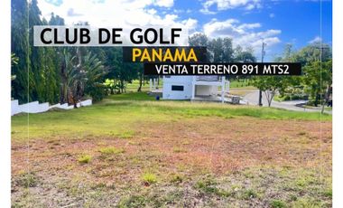VENTA DE EXCLUSIVO TERRENO (CLUB DE GOLF PANAM )