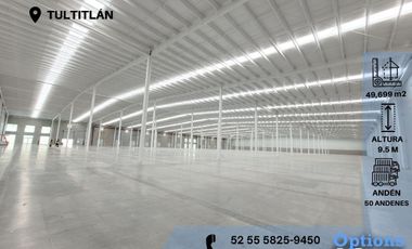 Rent industrial warehouse in Tultitlán