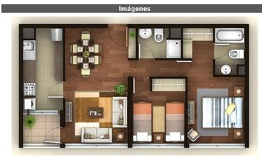 Departamento en Venta en Pedro Aguirre cerda, San Pedro de la paz