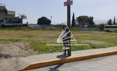 TERRENO EN VENTA EN ESQUINA 3583 METROS SOBRA AV SANTA ELENA COACALCO