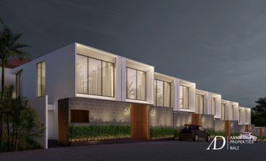 LEASEHOLD OFF PLAN MODERN TOWNHOUSES IN CANGGU