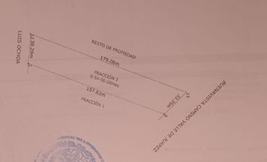 PARCELA  EN LA HACIENDA EN  VALLE DE JUÁREZ  JAL