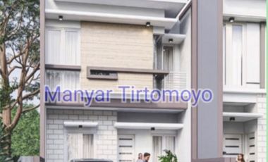 Dijual Rumah Baru Minimalis 2 Lantai Manyar Tirtomoyo Surabaya