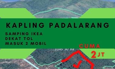 Tanah dijual di Jawa Barat, Bandung Barat - Parkir mobil