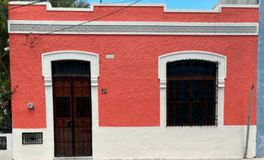 Casa en centro de Merida en Venta, una planta, remodelada.