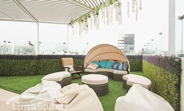 Lujoso Penthouse En El Centro De Miraflores Terraza Y Piscina Pr