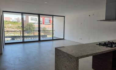 Departamento en villamagna en planta baja de 3 recamaras vista a la reserva