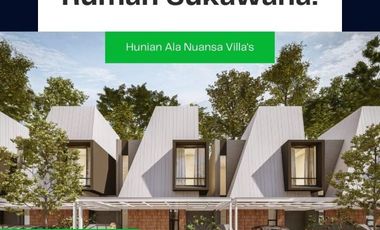 Promo - Promo Akhir Bulan Januari Harga Rumah Konsep Jepang Hanya 400 Jt an
