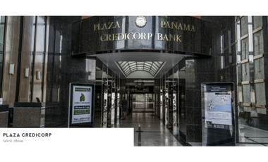 OFICINA DE 481 M2 EN CALLE 50,  CREDICORP BANK