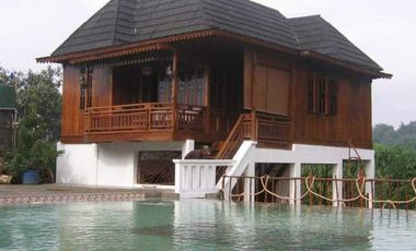 Knockdown Wooden - house