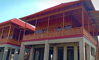 Knockdown Wooden - house