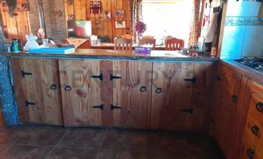 Parcela 6700 M2 con casa 2D 1B en Quepe, a 20 km del centro de Temuco