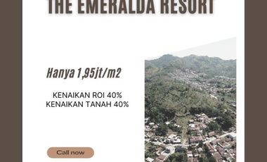 Tanah Kavling Emeralda Free SHM Terbatas Harga 1,95Jt/m2 Survey Segera Unitnya