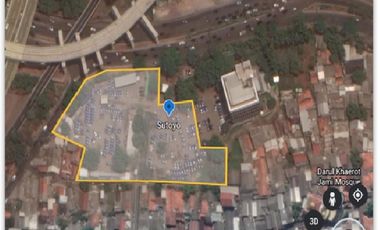 Disewakan Tanah Cawang Halim 8.561 m2 Jaktim Komersil Area