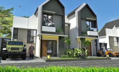 DIJUAL RUMAH 2 LANTAI DI JOGJA FREE POOL DEKAT STADION