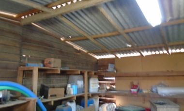SE VENDE O PERMUTA HERMOSA PARCELA CON CASA Y GRAN BODEGA EN SECTOR ALHUE